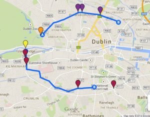 Dublin north and south circular roads